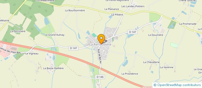 localisation de l'entreprise SCI LE GARAGE à SEVREMOINE