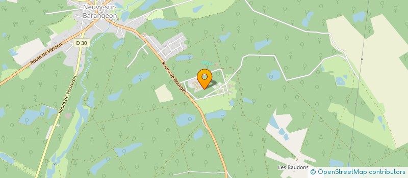 localisation de l'entreprise SCI LE GARENNE  VOUZERON