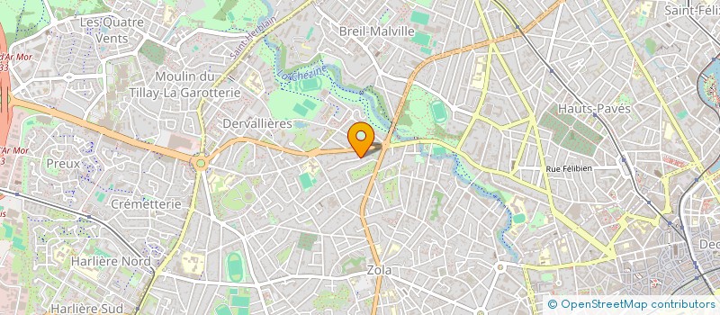 localisation de l'entreprise SCI LE GARREC GEROUDET à NANTES