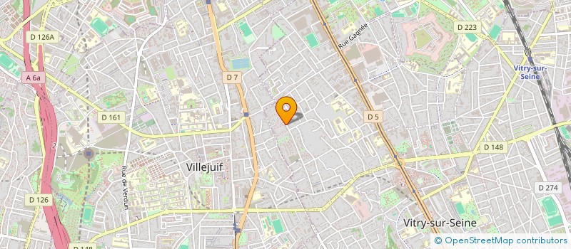 localisation de l'entreprise SCI LE GENIE  VITRY-SUR-SEINE