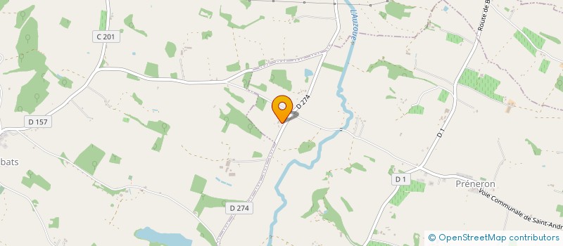 localisation de l'entreprise SCI  LE GEORGES AND DRAGON  PRENERON