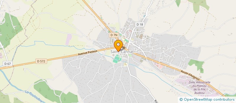 localisation de l'entreprise SCI LE GERME  SAINT-CANNAT