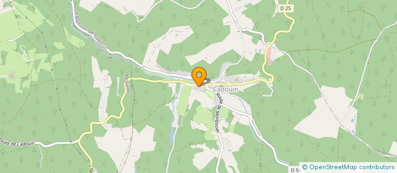 localisation de l'entreprise SCI LE GERS  ALLES-SUR-DORDOGNE