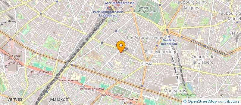 localisation de l'entreprise SCI LE GIA BONHEUR  PARIS