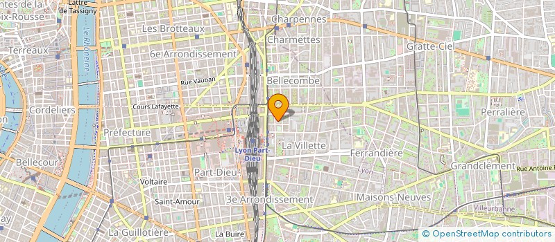 localisation de l'entreprise SCI LE GIRASOL  LYON