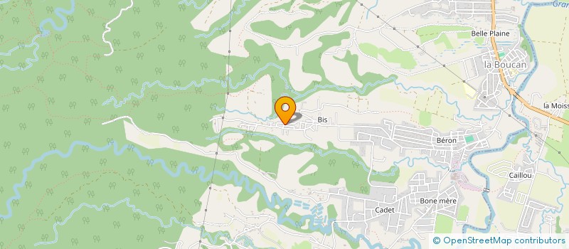 localisation de l'entreprise SCI LE GITE D'ALYS  SAINTE-ROSE