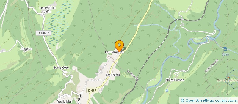 localisation de l'entreprise SCI LE GLOBE  LA RIXOUSE