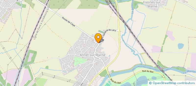 localisation de l'entreprise SCI LE GNOMON à ANNET-SUR-MARNE