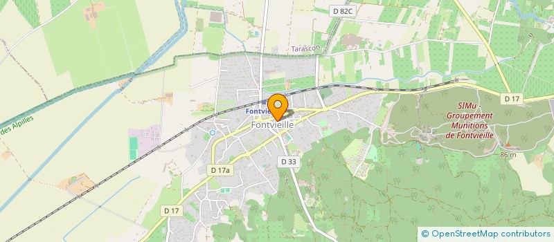 localisation de l'entreprise SCI LE GO & CO  FONTVIEILLE