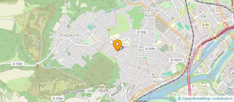 localisation de l'entreprise SCI LE GOELAND  LE BAN-SAINT-MARTIN