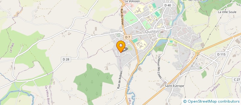 localisation de l'entreprise SCI LE GOFF  SAINT-BRANDAN