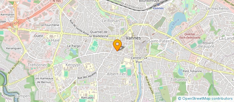 localisation de l'entreprise SCI LE GOFF - LE PEN à VANNES