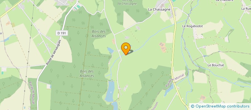 localisation de l'entreprise SCI LE GOLORIOT  PARAY-LE-MONIAL