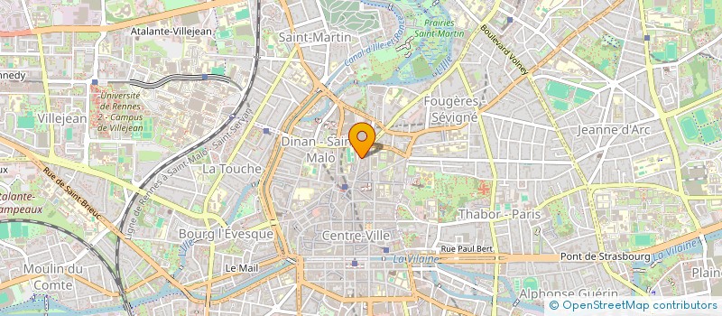 localisation de l'entreprise SCI LE GORILLE à RENNES