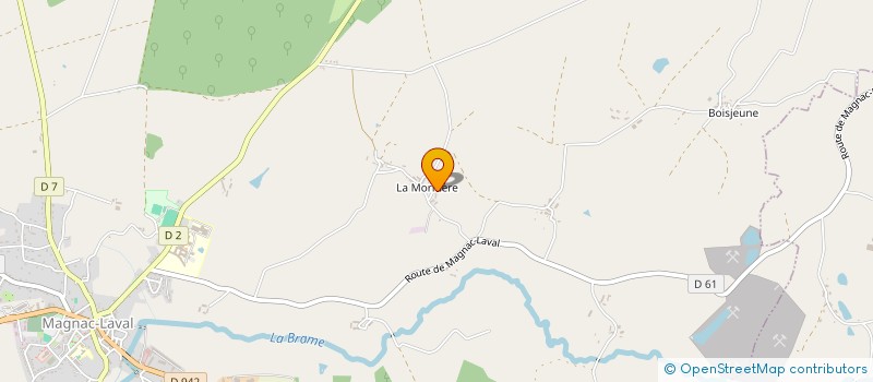 localisation de l'entreprise SCI LE GOUAINEIX à SAINT-HILAIRE-LA-TREILLE