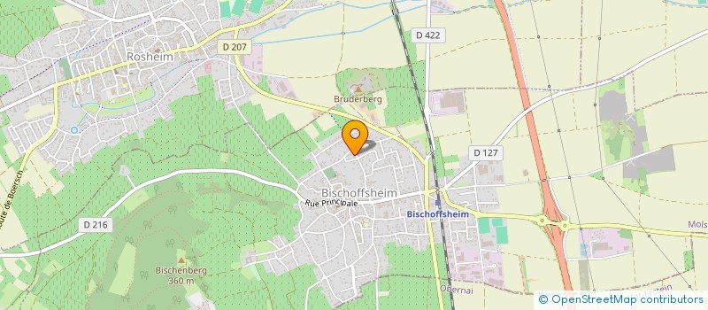 localisation de l'entreprise SCI LE GOUNOD  BISCHOFFSHEIM