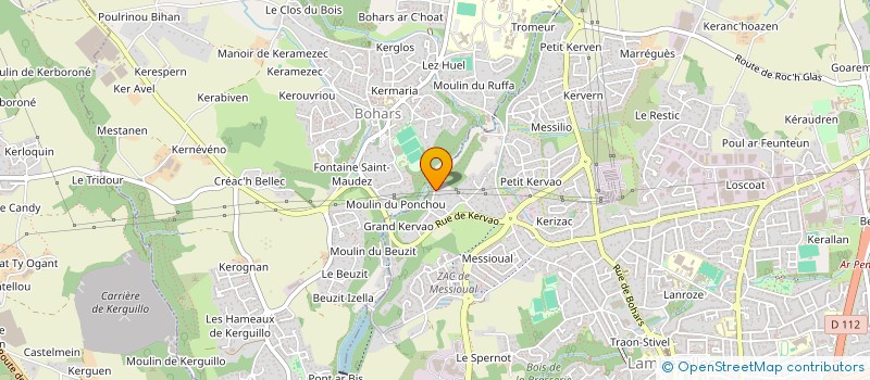 localisation de l'entreprise SCI LE GOYEN  BREST