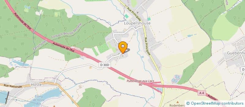 localisation de l'entreprise SCI LE GRAIN DE BLE  LOUPERSHOUSE