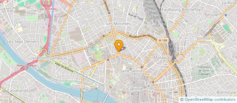 localisation de l'entreprise SCI LE GRAND ACACIA  TOULOUSE
