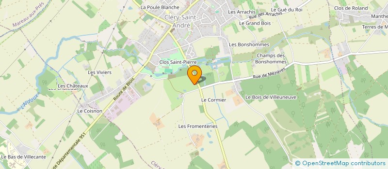 localisation de l'entreprise SCI LE GRAND AUNAY  DRY