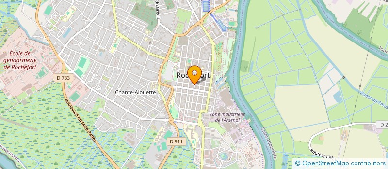 localisation de l'entreprise SCI LE GRAND BACHA  ROCHEFORT