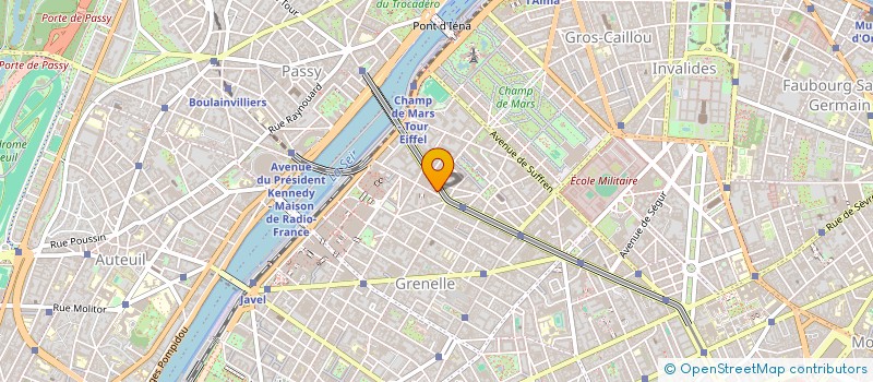 localisation de l'entreprise SCI LE GRAND BAILLY  PARIS