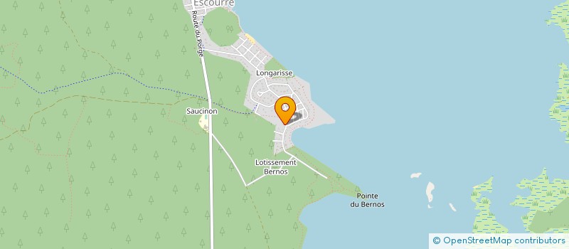 localisation de l'entreprise SCI LE GRAND BERNOS à LACANAU