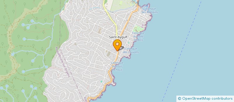 localisation de l'entreprise SCI LE GRAND BLEU à FREJUS