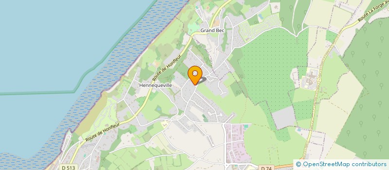 localisation de l'entreprise SCI LE GRAND BLEU à TROUVILLE-SUR-MER