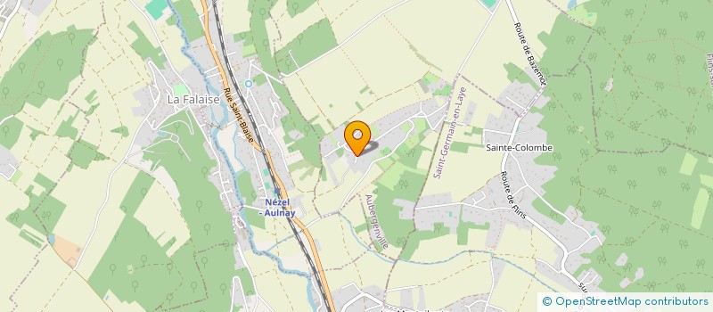 localisation de l'entreprise SCI LE GRAND CAP - THALASSA  AUBERGENVILLE