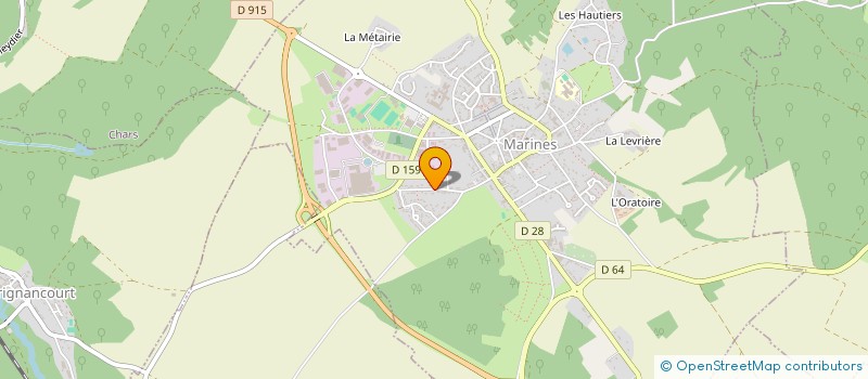 localisation de l'entreprise SCI LE GRAND CEDRE  MARINES