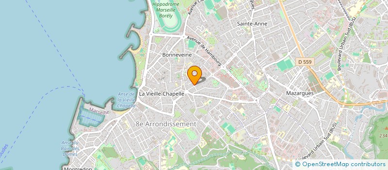 localisation de l'entreprise SCI LE GRAND CEDRE  MARSEILLE