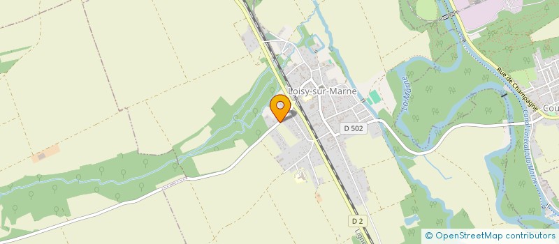 localisation de l'entreprise SCI LE GRAND CHAMP  LOISY-SUR-MARNE