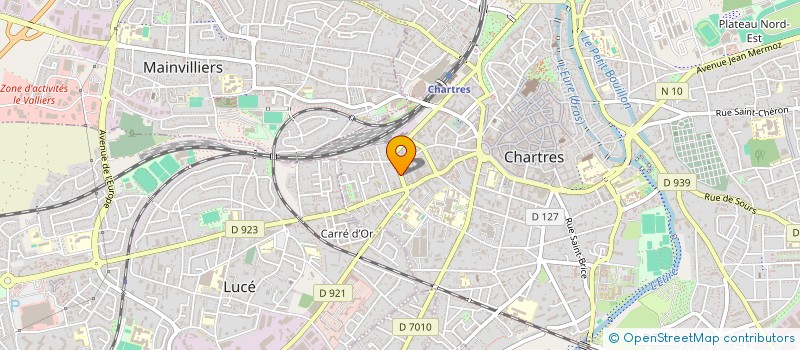 localisation de l'entreprise SCI LE GRAND CHAPEAU à CHARTRES