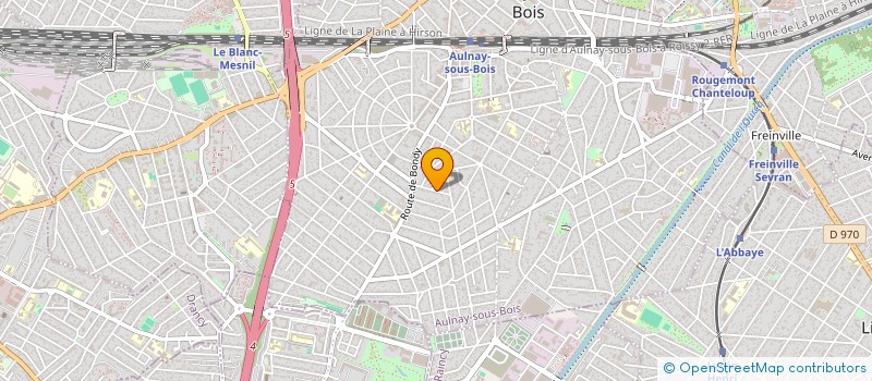 localisation de l'entreprise SCI LE GRAND CHARIOT à AULNAY-SOUS-BOIS