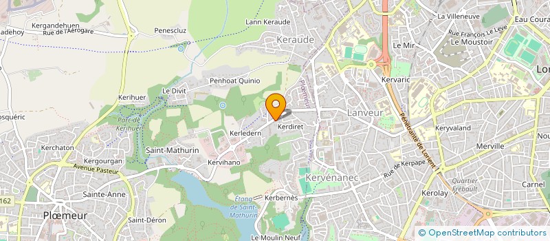 localisation de l'entreprise SCI LE GRAND CHEMIN à PLOEMEUR