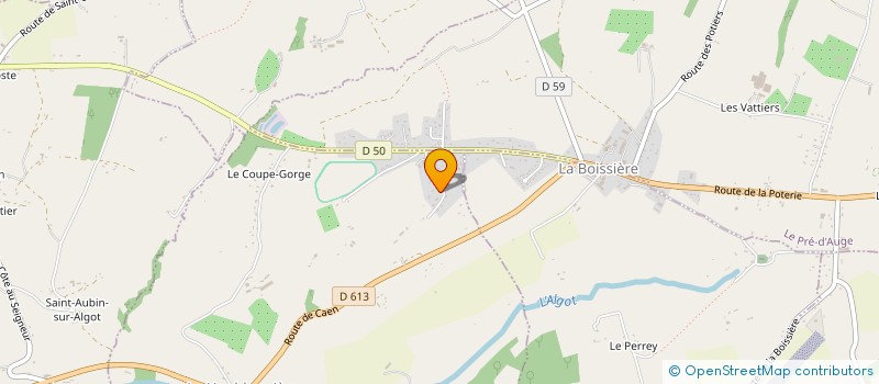 localisation de l'entreprise SCI LE GRAND CHENE  LA HOUBLONNIERE