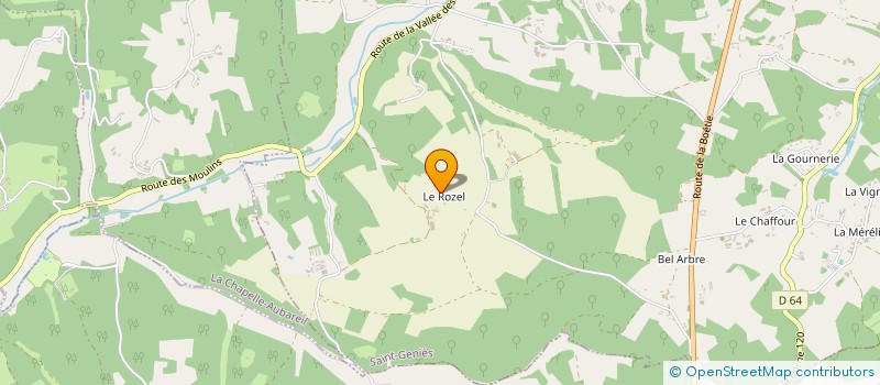 localisation de l'entreprise SCI LE GRAND CLOS  SAINT-GENIES