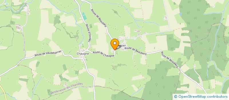 localisation de l'entreprise SCI LE GRAND DUC  VENDENESSE-LES-CHAROLLES