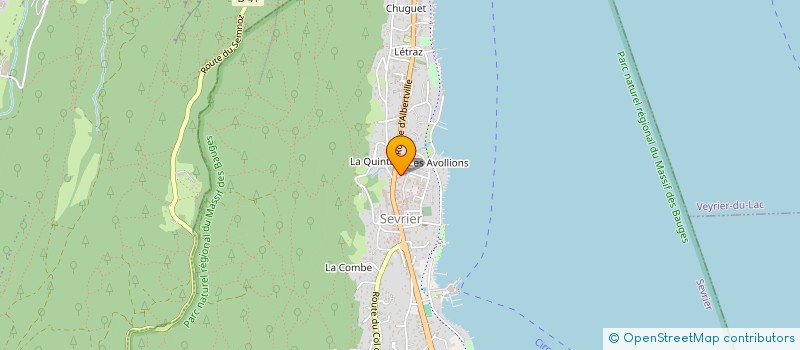 localisation de l'entreprise SCI LE GRAND DUC  SEVRIER