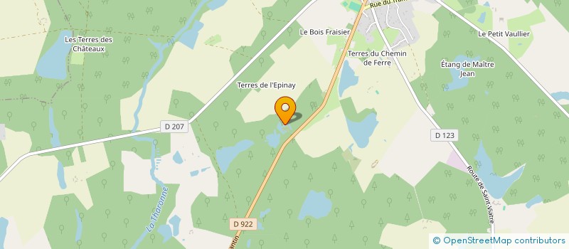 localisation de l'entreprise SCI LE GRAND EPINAY  CHAUMONT-SUR-THARONNE