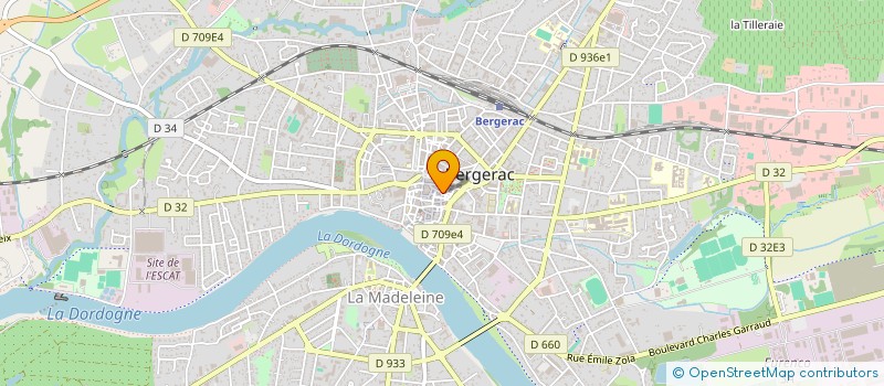 localisation de l'entreprise SCI LE GRAND FOULININ à BERGERAC