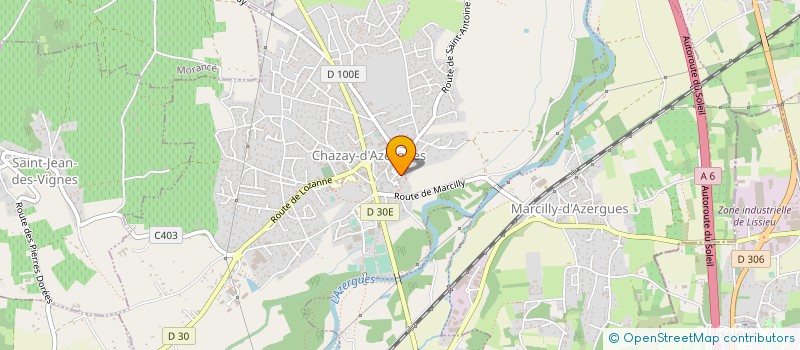 localisation de l'entreprise SCI LE GRAND FOUR  LES CHERES