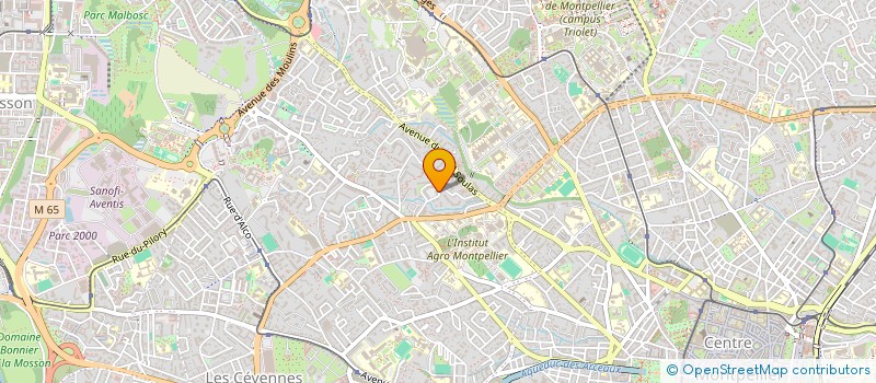 localisation de l'entreprise SCI LE GRAND GALION à MONTPELLIER