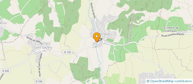 localisation de l'entreprise SCI LE GRAND GAZAGNE  MOUSSAC