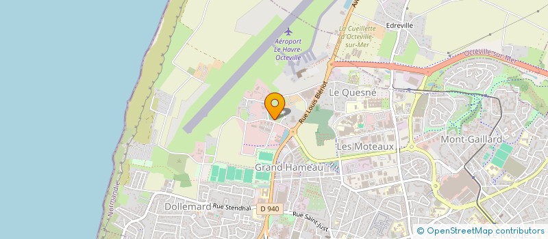 localisation de l'entreprise SCI LE GRAND HAMEAU  LE HAVRE