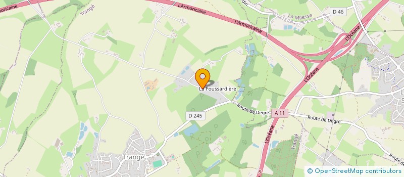 localisation de l'entreprise SCI LE GRAND HAMEAU à SAINT SATURNIN