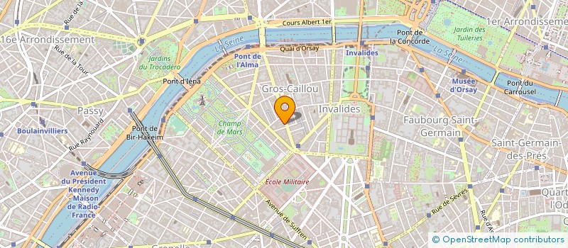 localisation de l'entreprise SCI LE GRAND LARGE à PARIS