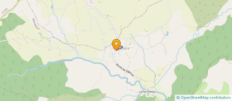 localisation de l'entreprise SCI LE GRAND LARGE à SAINT-ETIENNE-LES-ORGUES