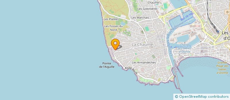 localisation de l'entreprise SCI LE GRAND LARGE à LES SABLES D'OLONNE